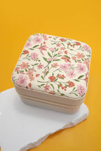 DESIGNED JEWELRY ORGANIZER TRAVEL BOX CASE