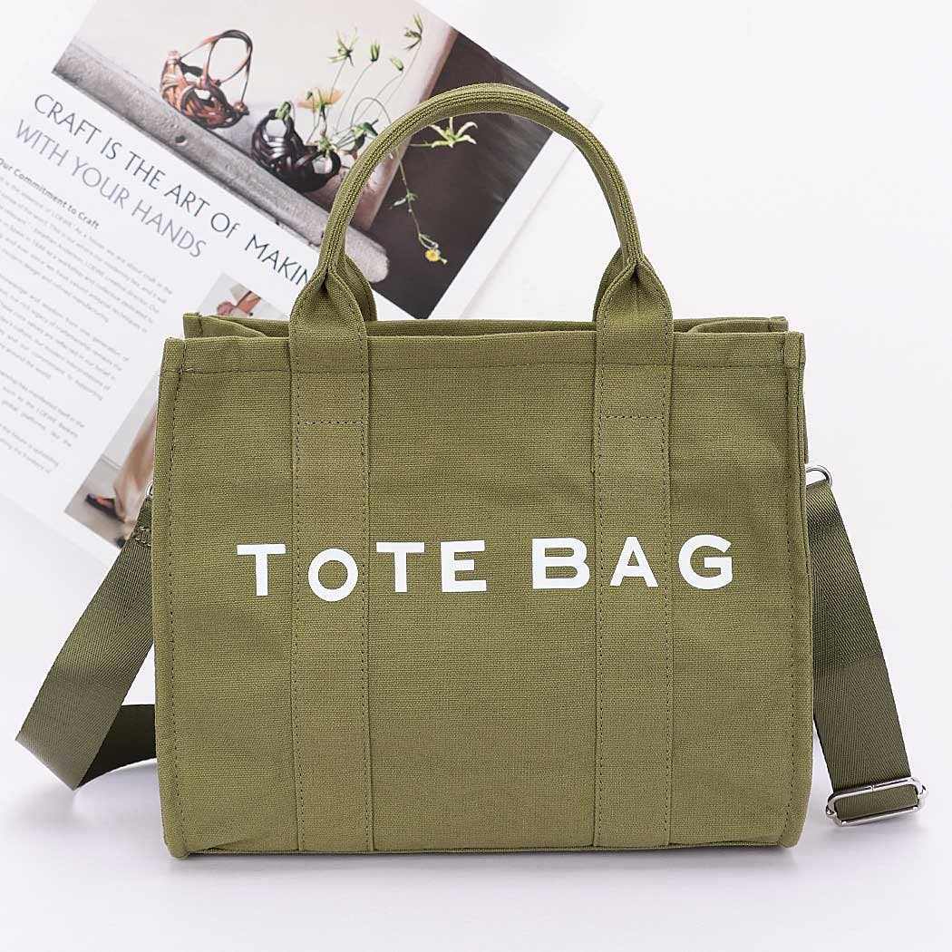 Cotton Canvas Tote Bag