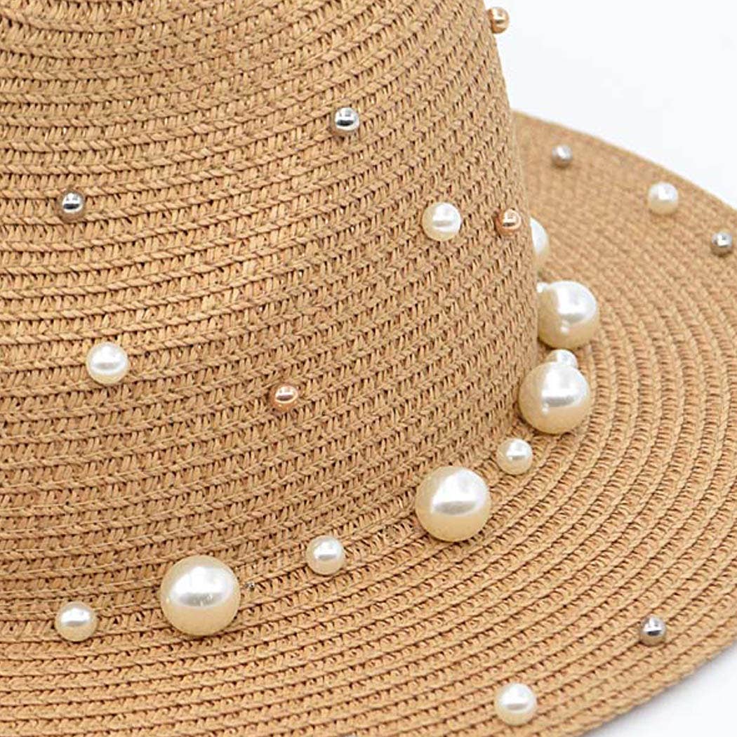 Beaded Fedora Hat