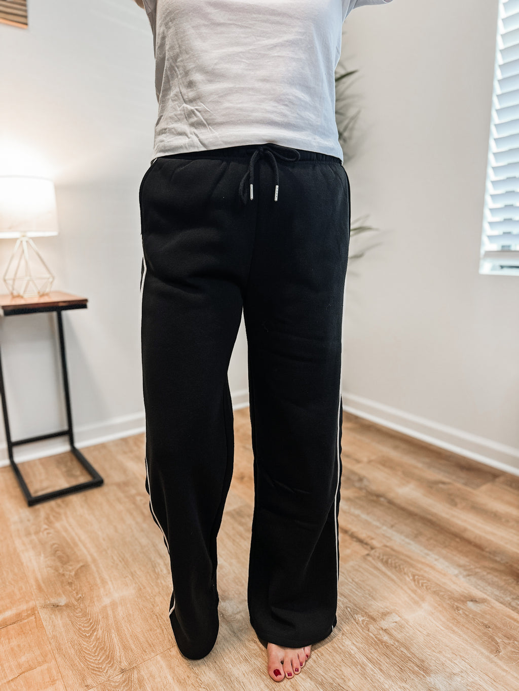 Blakely Sweatpants with Line Detail & Pockets