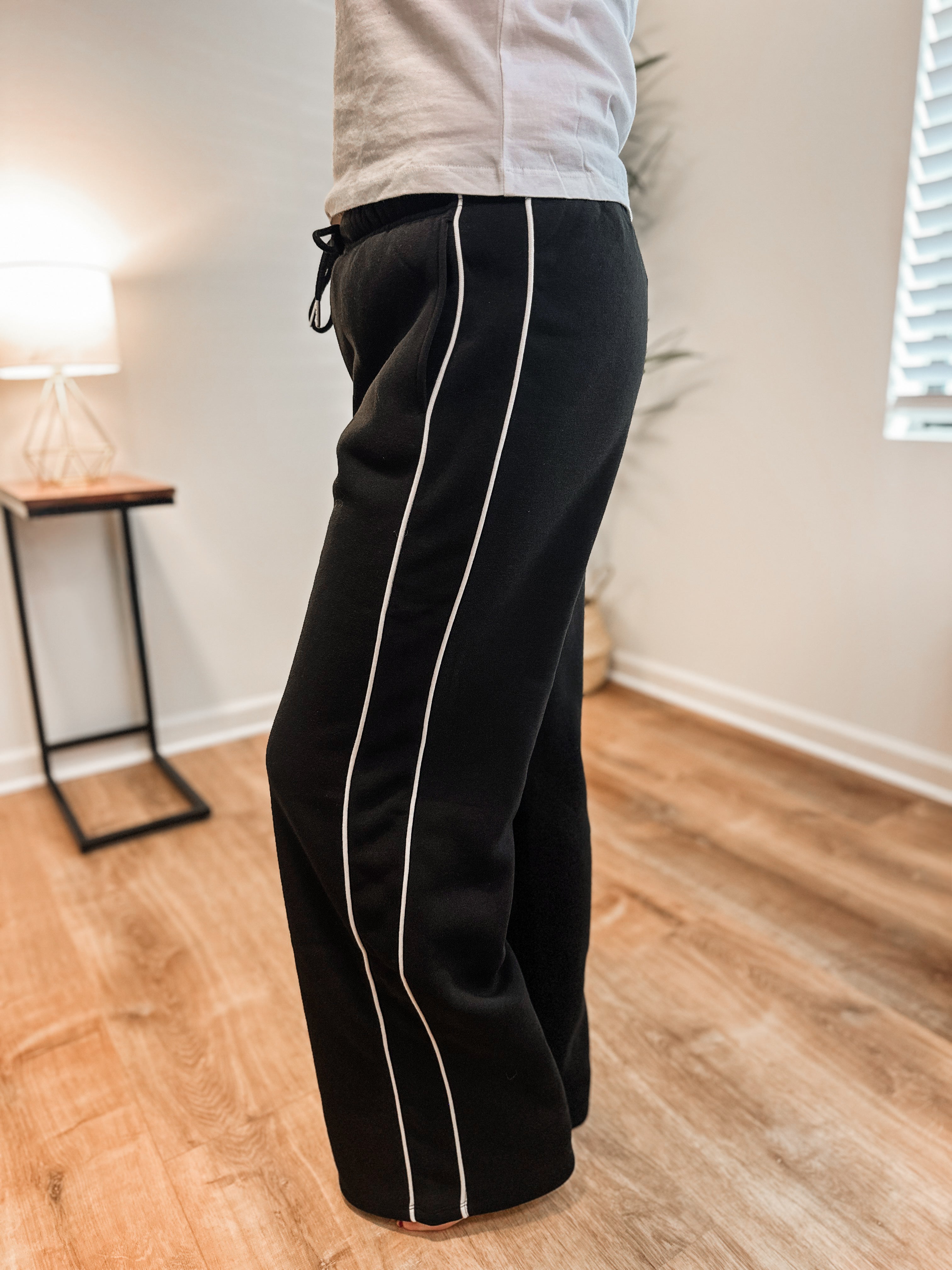 Blakely Sweatpants with Line Detail & Pockets