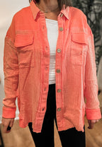 Coral Reef Gauze Jacket