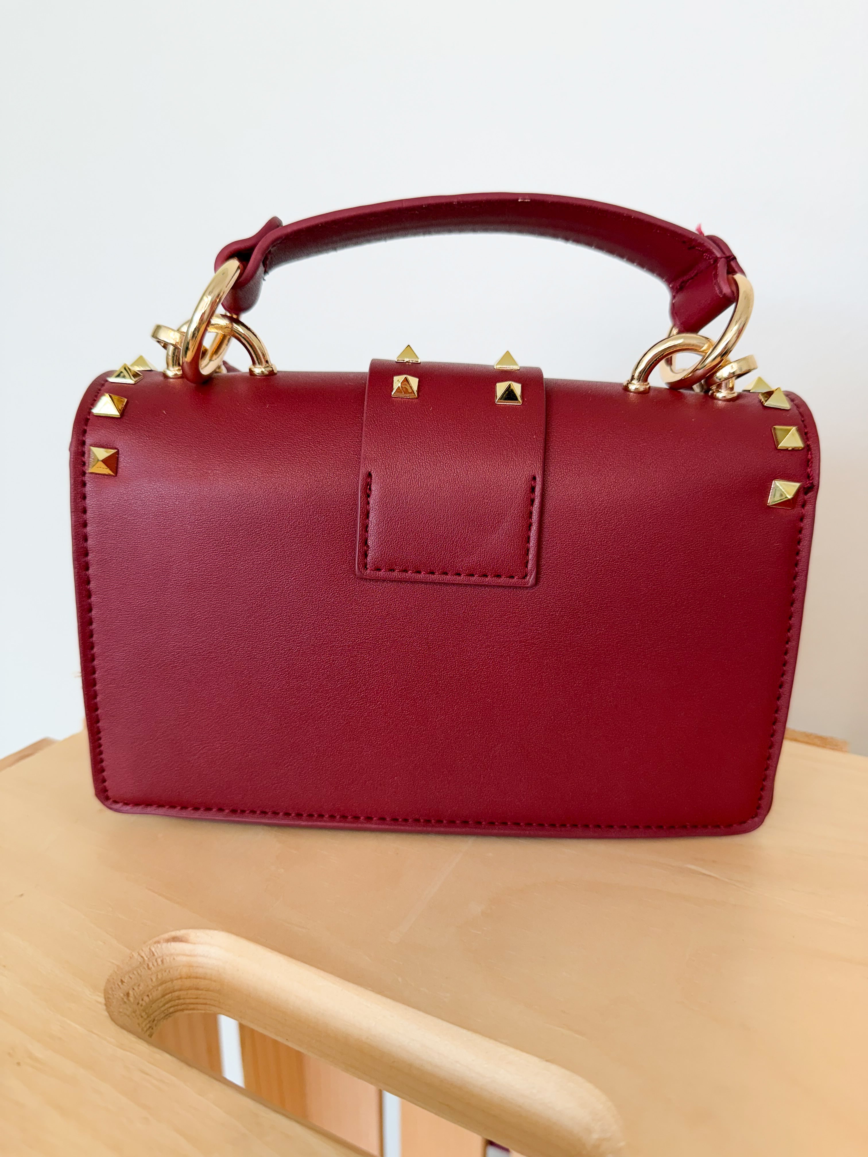 Jessica Studded Clutch