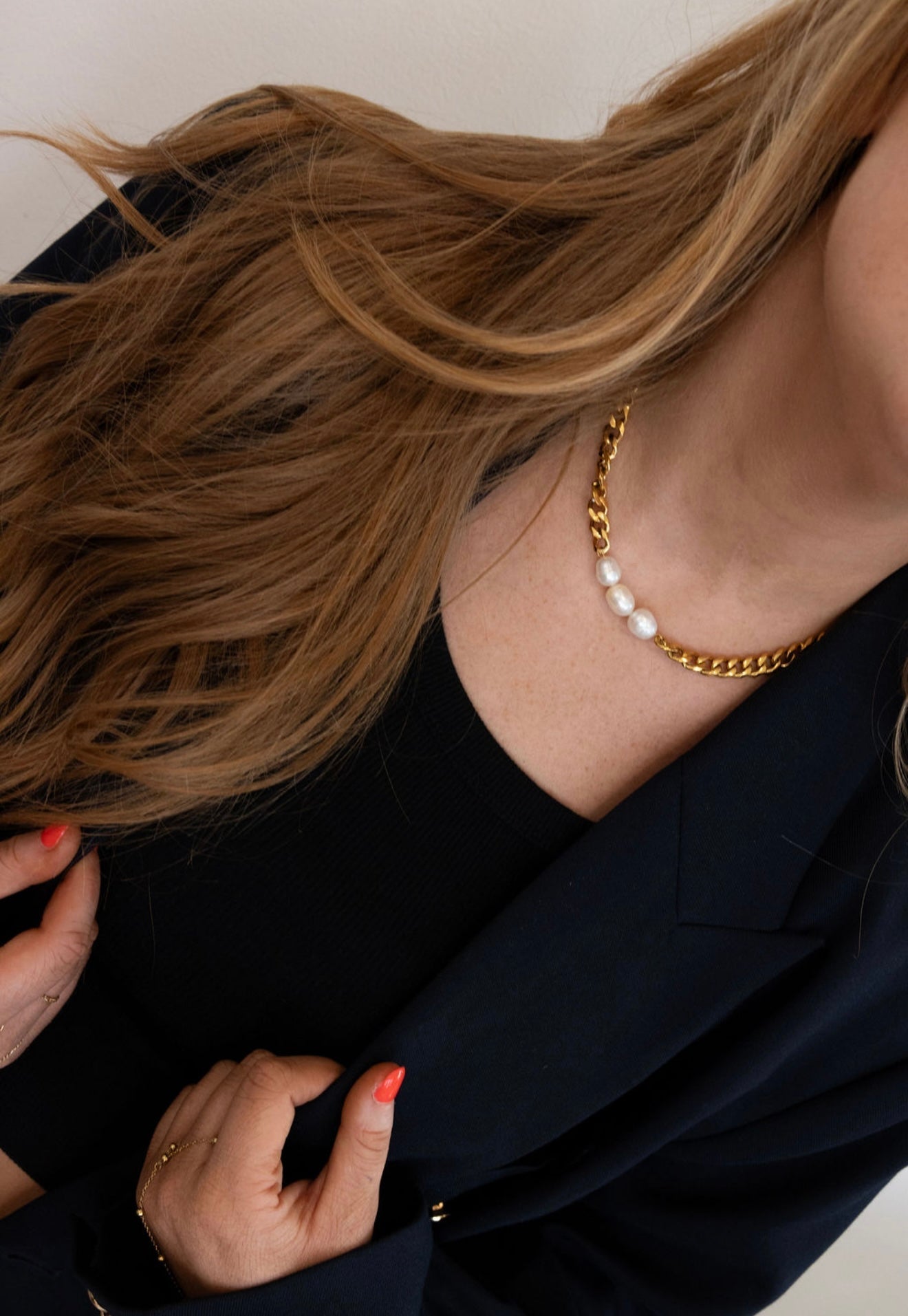 3 PEARL NECKLACE