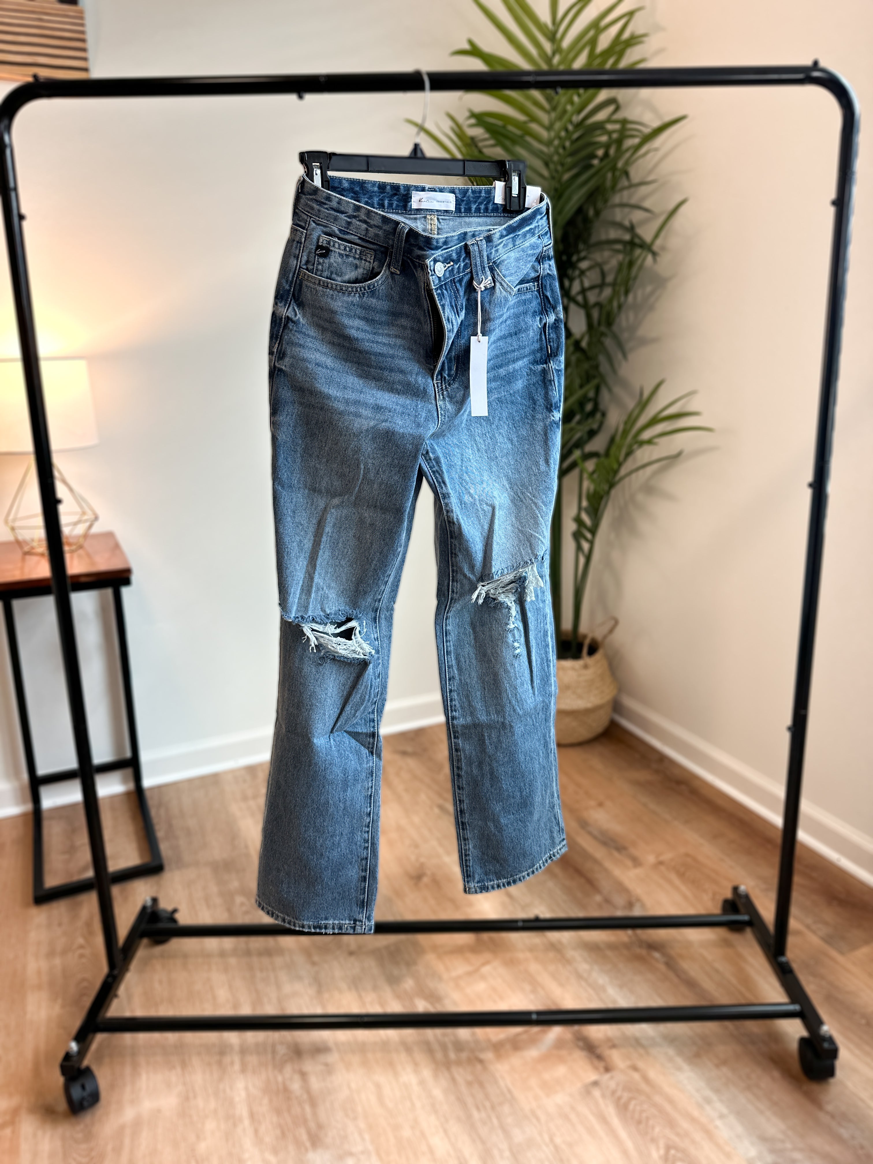 Cam High Rise 90’S Criss Cross Straight