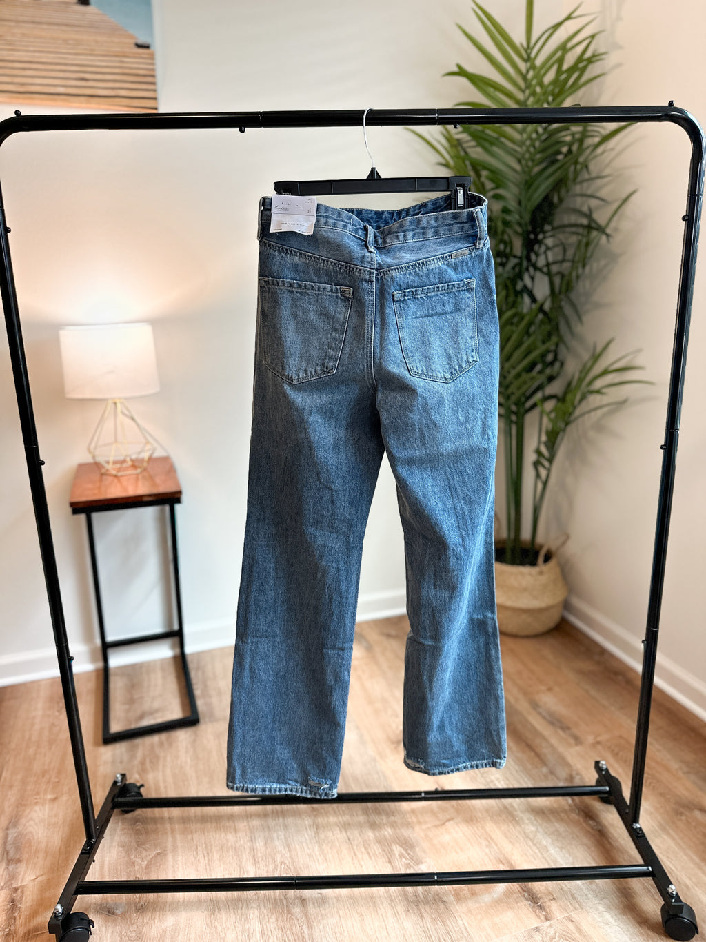 Cam High Rise 90’S Criss Cross Straight