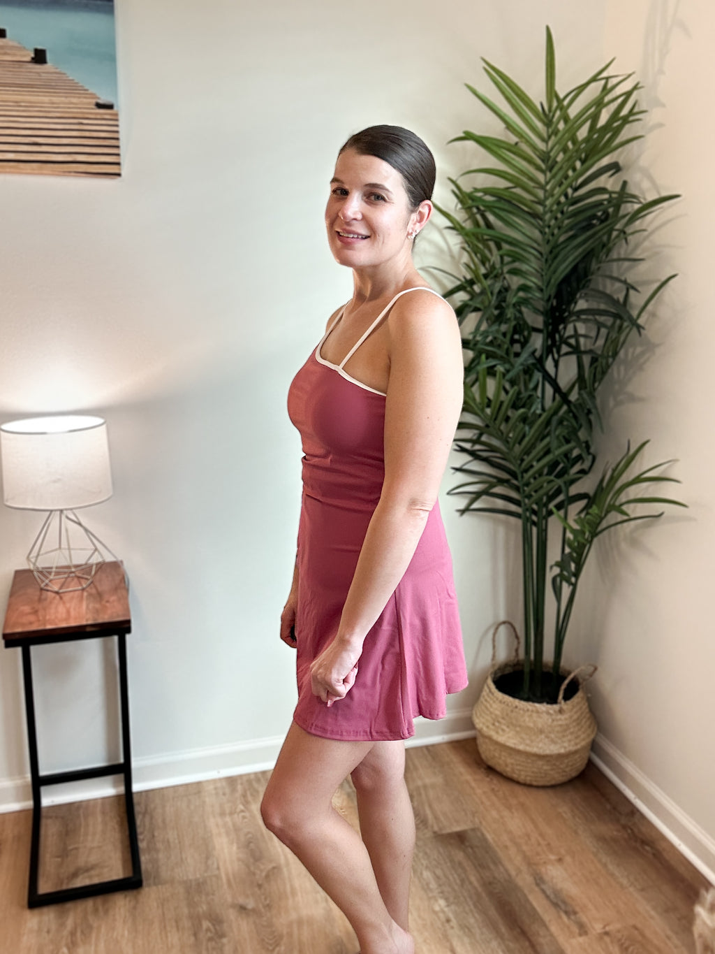 Ruby Activewear Mini Dress with Inside Lining